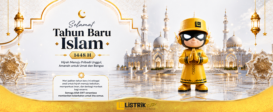 Selamat Tahun Baru Islam 1448 H dari Listrik Kita