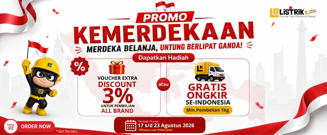 Merdeka Deals: Pilih Diskon 3% atau Gratis Ongkir