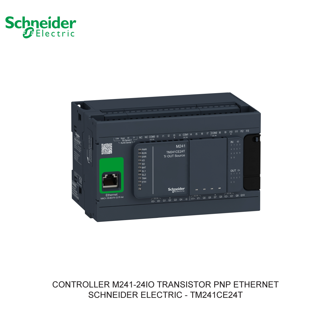 CONTROLLER M241-24IO TRANSISTOR PNP ETHERNET