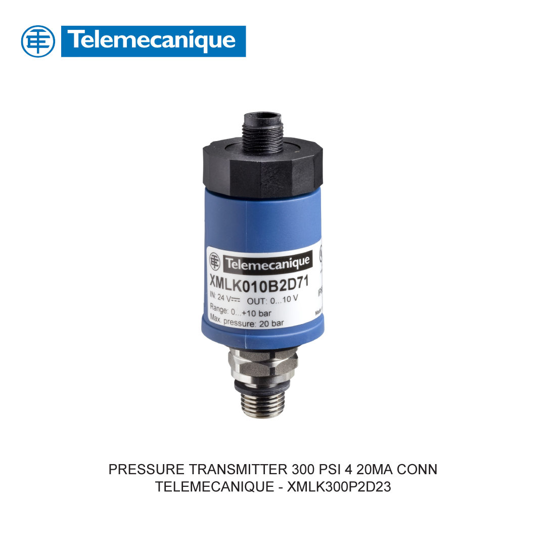 PRESSURE TRANSMITTER 300 PSI 4 20MA CONN
