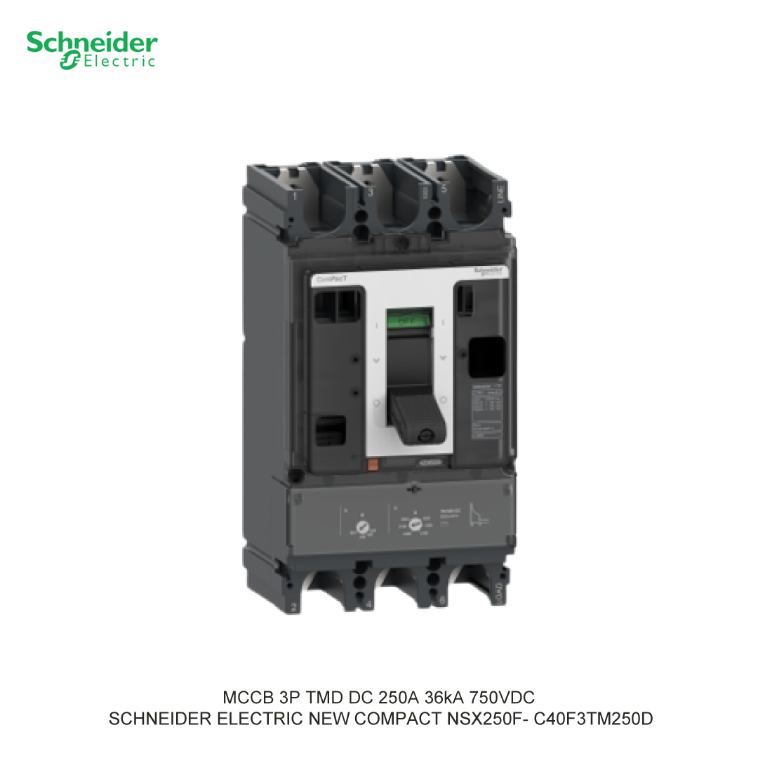 MCCB 3P TMD DC 250A 36KA 750VDC
