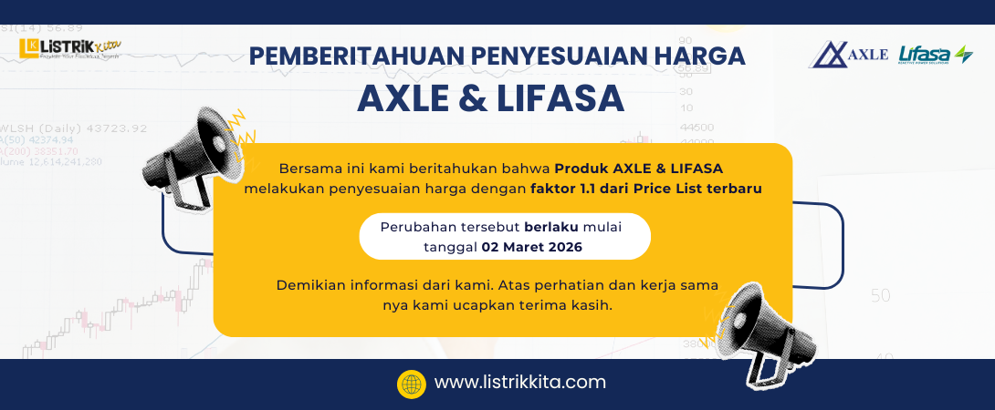 Pemberitahuan Penyesuaian Harga AXLE dan LIFASA