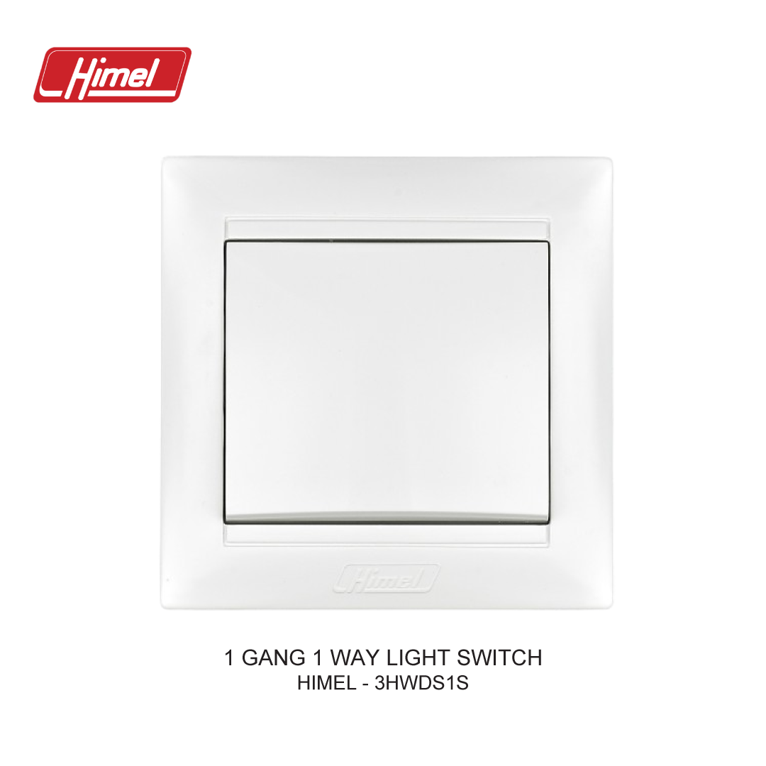 1 GANG 1 WAY LIGHT SWITCH